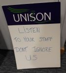 Salford City UNISON lobby of Salford Council